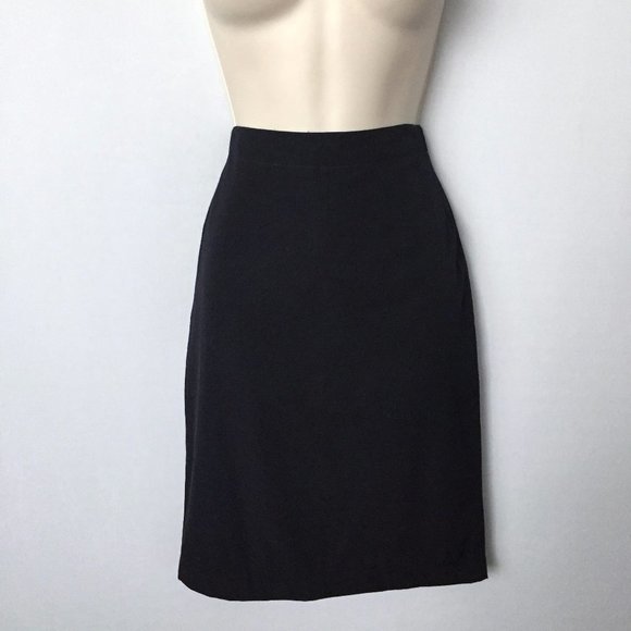 EMPORIO ARMANI Black Pencil Skirt - Picture 2 of 11